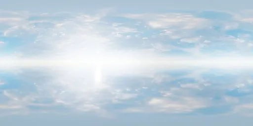 High-Key Soft Sky