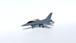 Low Poly F-16