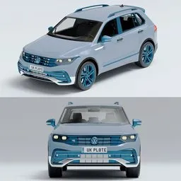 Realistic Car Vehicle Model