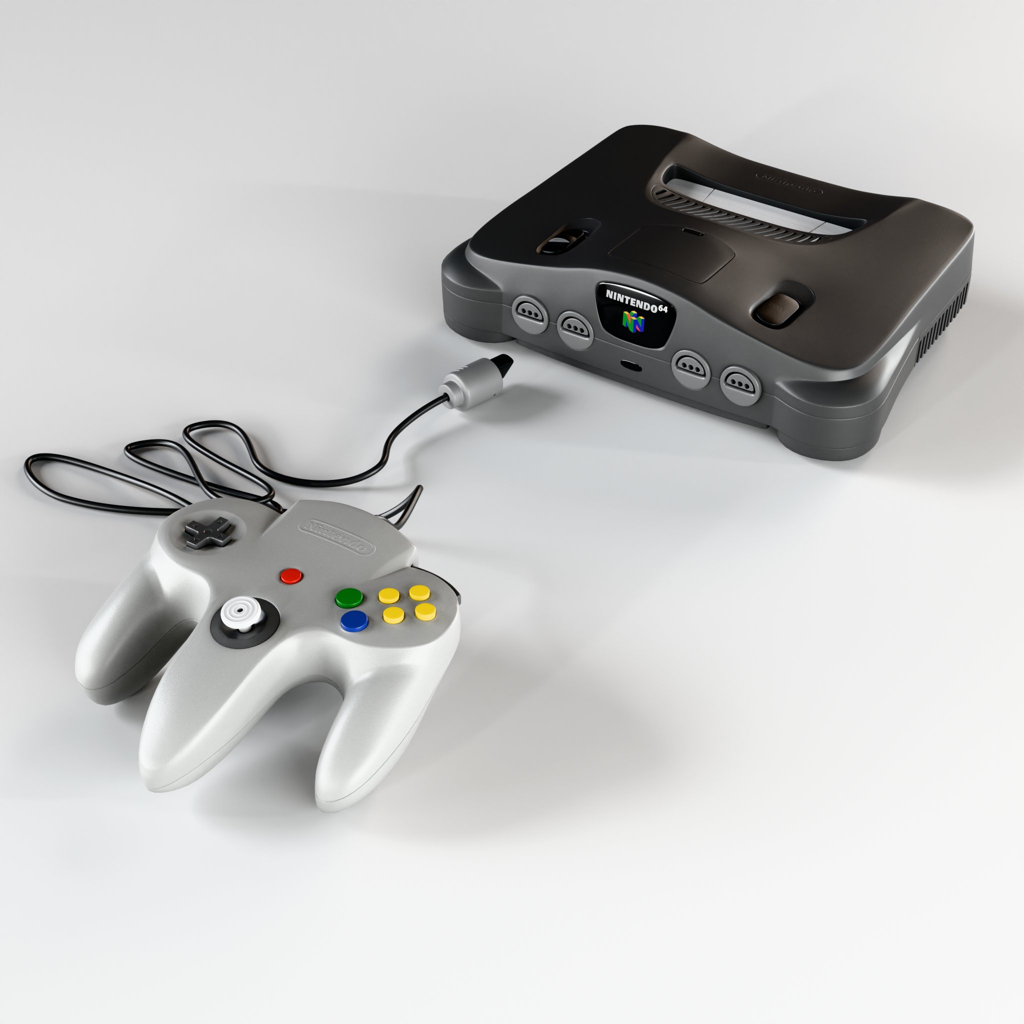 Nintendo 64 | Game Consoles models | BlenderKit