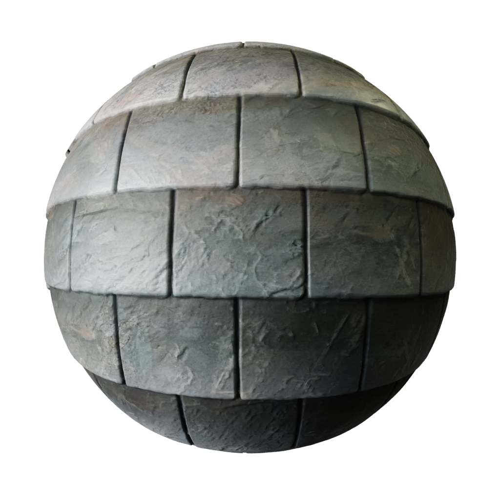 Slate Tiles FREE tiles materials BlenderKit