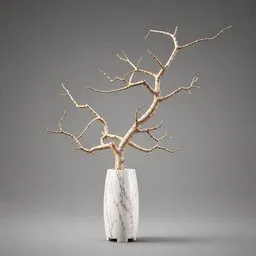 Minimalist Decorative Marble Vase