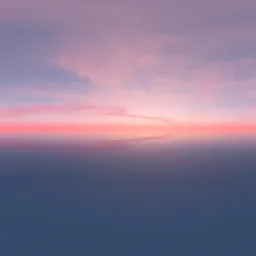 Pink Clouds Sunset Sky