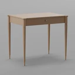 Dark Wood Side Table