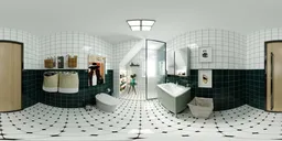 Clean Bright Tidy Bathroom