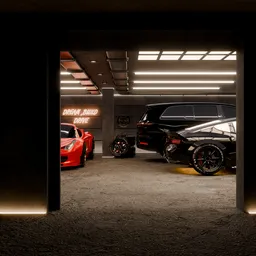 Car Showroom - Garage