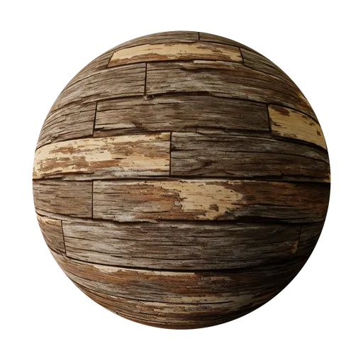 High-resolution textured surface for 3D rendering, suitable for Blender, featuring aged and weathered wooden plank detail.
