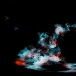 Deep Dark Space Nebula