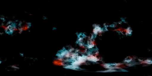 Deep Dark Space Nebula