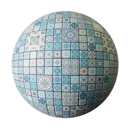 Mediterranean Moroccan Mosaic Tile