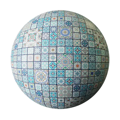 Mediterranean Moroccan Mosaic Tile
