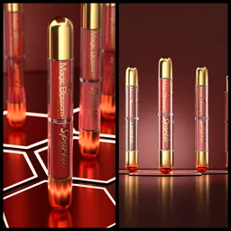 Two in one lipsticks creative shot