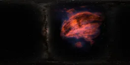 Sci-fi Space Stars with Nebula