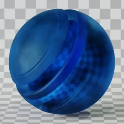 Blue Smoked Glass