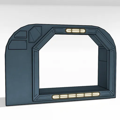 WallFrame Bedroom - Cartoon Style