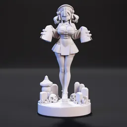 The Spirit of chinese girl