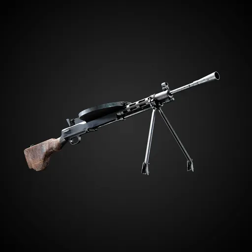 World at War Game-Ready Gun + 4k Textures | Blenderkit Series