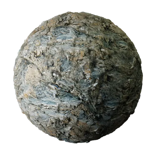 2K PBR stone material for Blender 3D with realistic tiling and displacement, suitable for various applications.