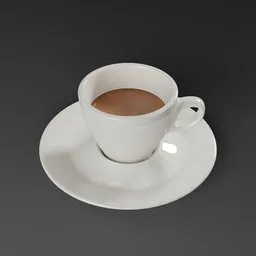Espresso Cup and Saucer