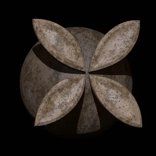 Rokviz Ancient ornament symbol brush