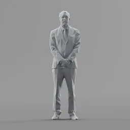 Lowpoly Male Standing