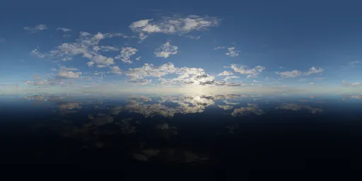 Cloudy Evening Sunset Sky