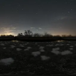 Garden Winter Backdrop Night Fence