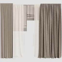 GD Silk and Cotton Curtain