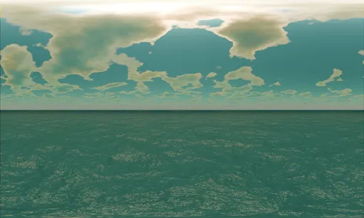 Calm Ocean Sky