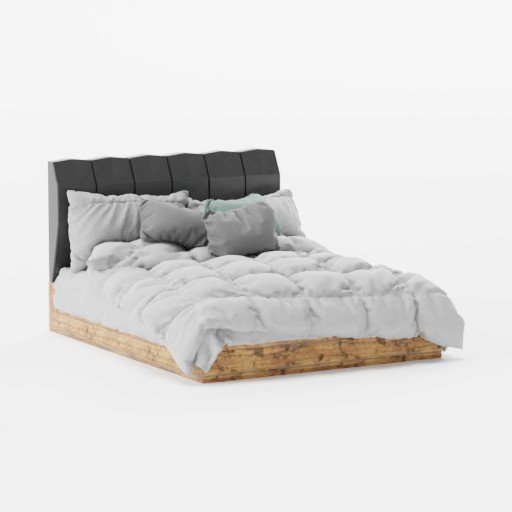 Bitbed Beds models BlenderKit