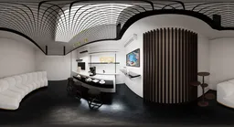 Modern Minimal Café Interior