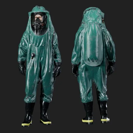 Hazmat Specialist Standing Dark Green