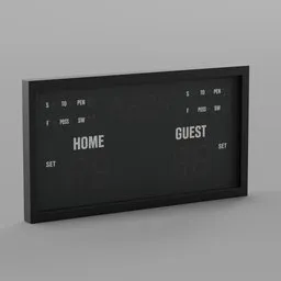 Electronic Multisport Scoreboard