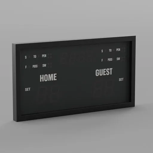 Electronic Multisport Scoreboard