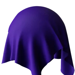 Plain purple fabric