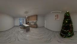 FestiveModernKitchen