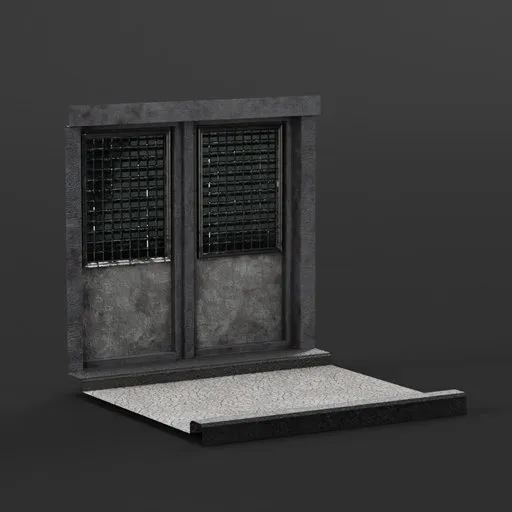 Wall panel window
