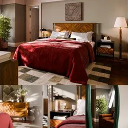 Mid-century Bedroom
