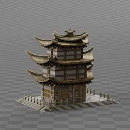 Classical Medieval Asian Building
