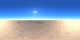 Desert clear sky