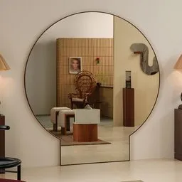 Circle Moongate Mirror