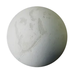 Damp white painted walls