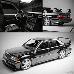 Mercedes Benz 190 Ev2 car model