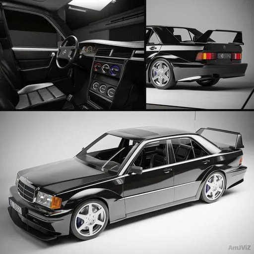 Mercedes Benz 190 Ev2 car model