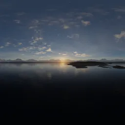 Colorful Sunset Sky Nature