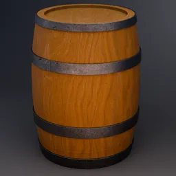 Wooden Barrel