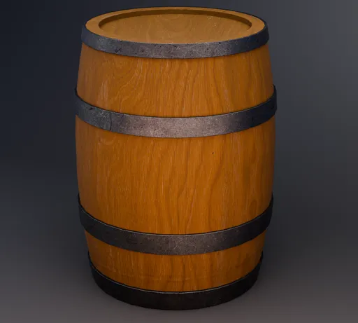Wooden Barrel