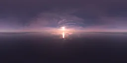 Pink Sky Clouds Landscape