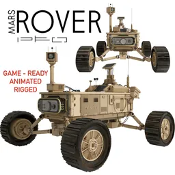 Mars Rover – Animated