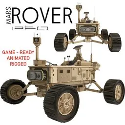 Mars Rover – Animated